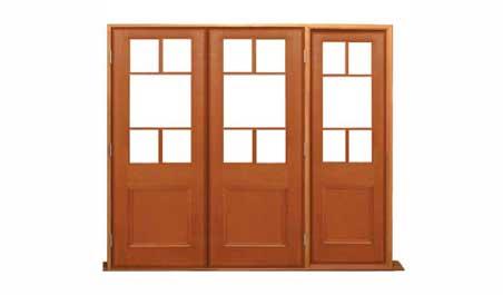hopscotch: 2 doors + 1 fixture on right