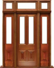 glazed cricket bat: double door