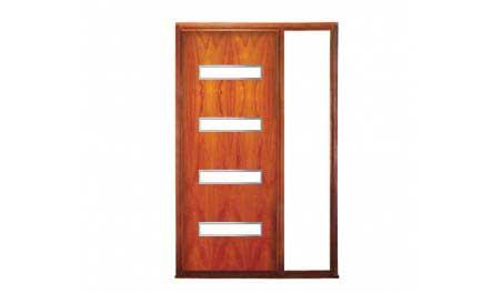 broadband: single door + fixed glass on right