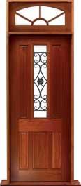 paddington with ironwork: double door